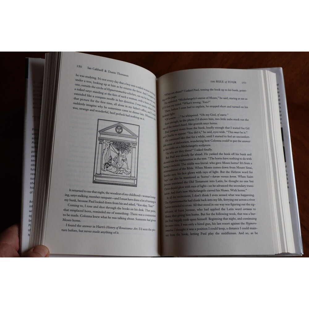 Rule of Four SIGNED (by both Authors) Caldwell & Thomason 1st/1st HCDJ Hardcover - Picture 8 of 12
